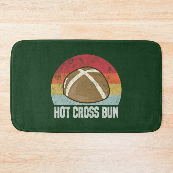 Item preview, Hot Cross Bun Easter Retro Vintage 1970s   designed and sold by OnlyPinkss.