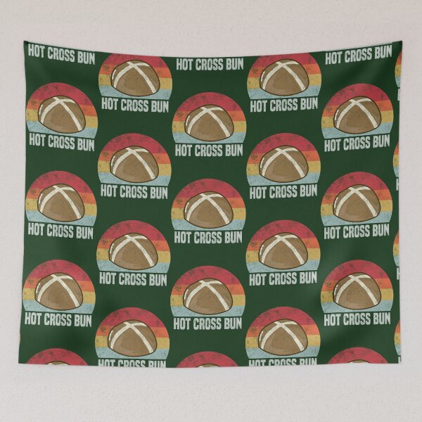 Item preview, Hot Cross Bun Easter Retro Vintage 1970s   designed and sold by OnlyPinkss.
