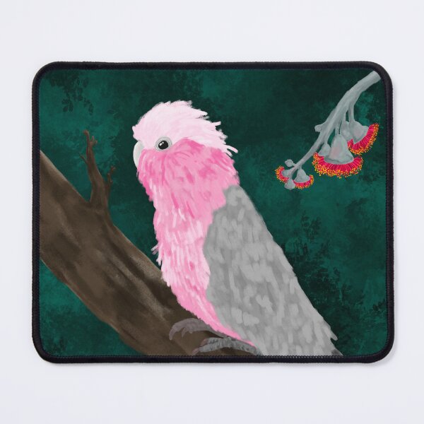 Item preview, Pink and Grey Galah designed and sold by BittyKittyNeko.