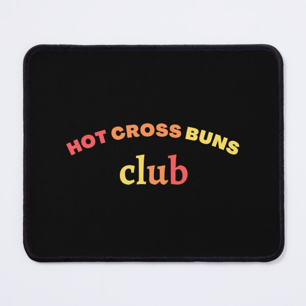 Item preview, hot cross buns funny cute foodie club   designed and sold by OnlyPinkss.