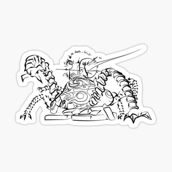 The Legend Of Zelda Breath Of The Wild Guardian Stickers For Sale Redbubble The Legend Of Zelda Breath Of The Wild Guardian Stickers For Sale Redbubble