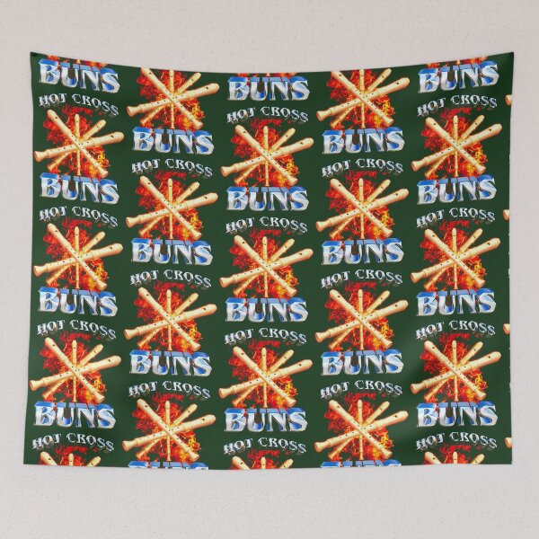 Item preview, Hot Cross Buns, Funny Cross Buns, Hot Cross Fire   designed and sold by OnlyPinkss.