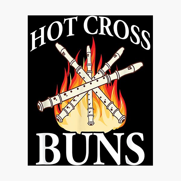 Item preview, Hot Cross Buns, Hot Cross Buns Design    designed and sold by OnlyPinkss.