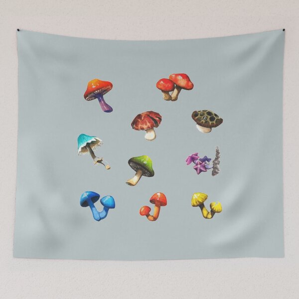 Item preview, BOTW mushrooms designed and sold by JaySinclai.