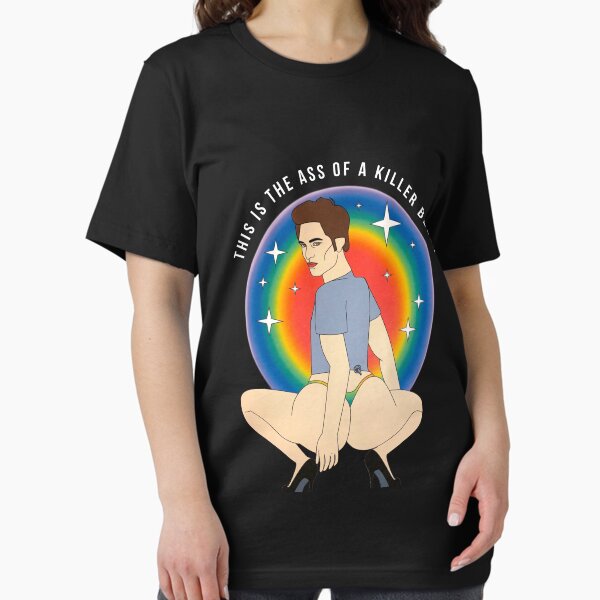 Vista previa del artículo con la obra «This Is The Ass Of A Killer Bella Funny LGBTQ Support Pride», diseñado y vendido por QuentinSeeley.
