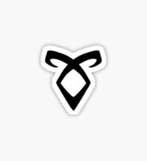 Shadowhunters' Angelic Rune (black) Sticker