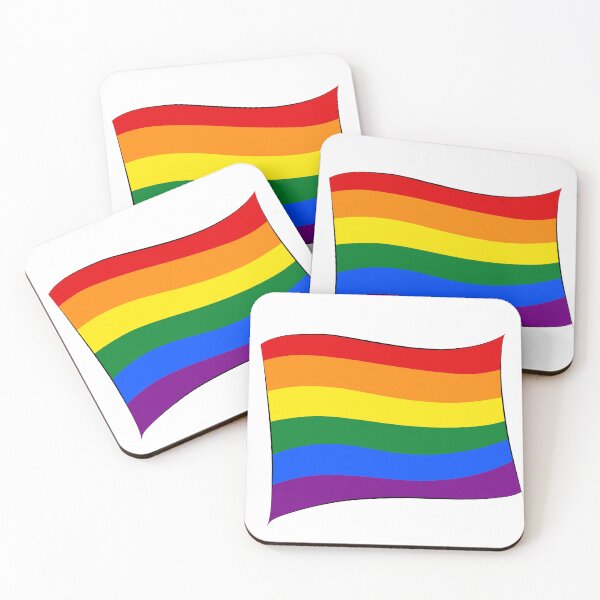 Aperçu de l'œuvre Drapeau Gay Pride créée et vendue par Synthetic_Waves.