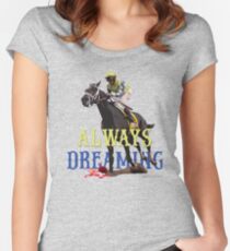 Always Dreaming: Kentucky Derby 2017 Women's Fitted Scoop T-Shirt