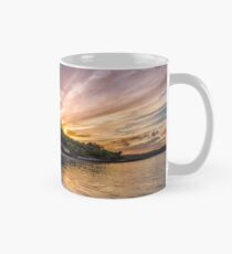 Woodside Bay Boat Sunset Classic Mug