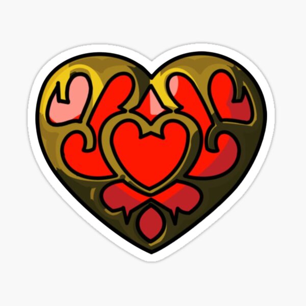 "Heart Container" Sticker for Sale by JaySinclai Redbubble
