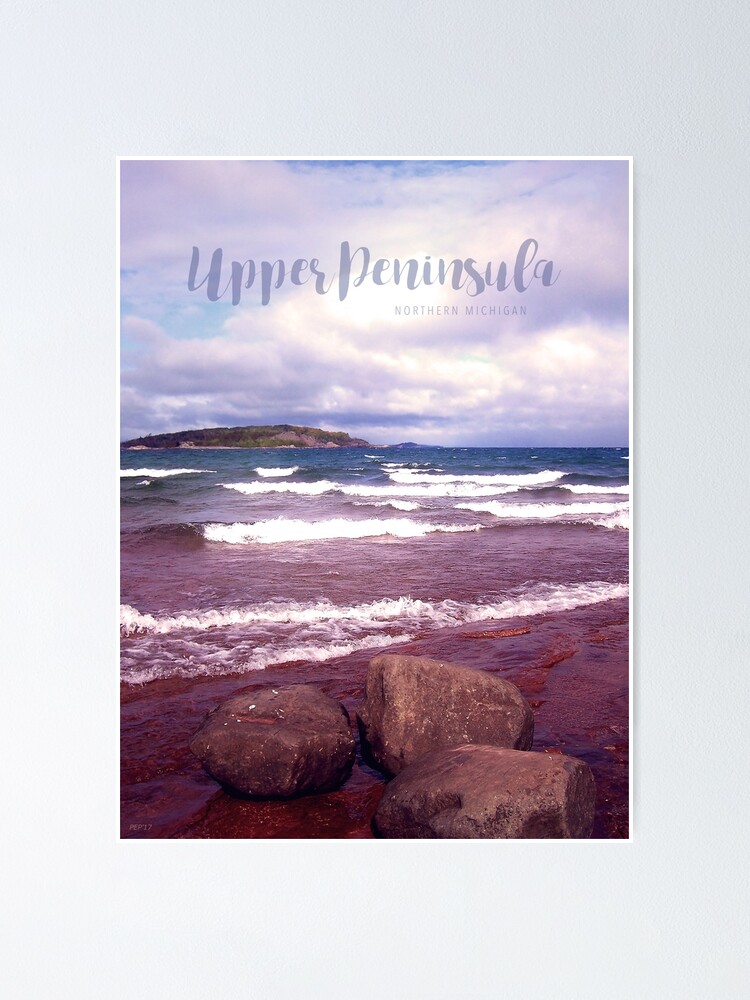 Alternate view of Upper Peninsula Poster