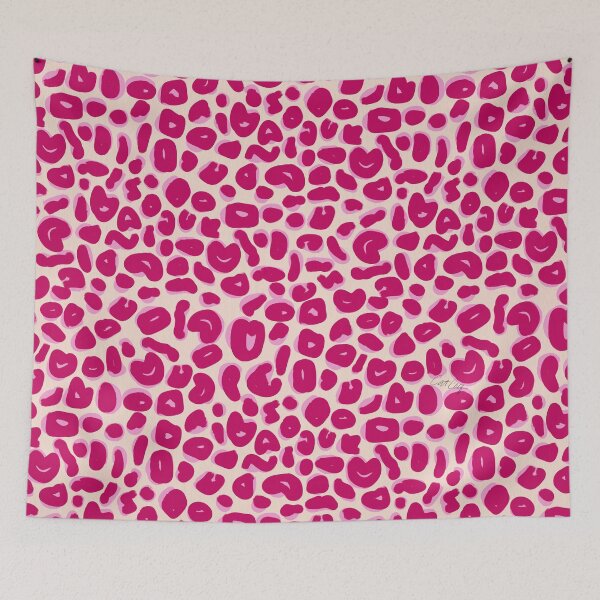 Item preview, Leopard Print Abstractions – Pink designed and sold by Cat Coquillette.
