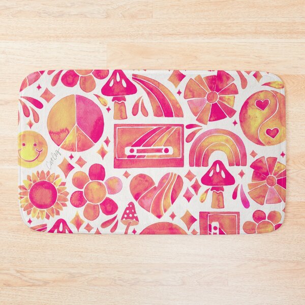 Item preview, Retro Icons – Pink Ombré designed and sold by Cat Coquillette.