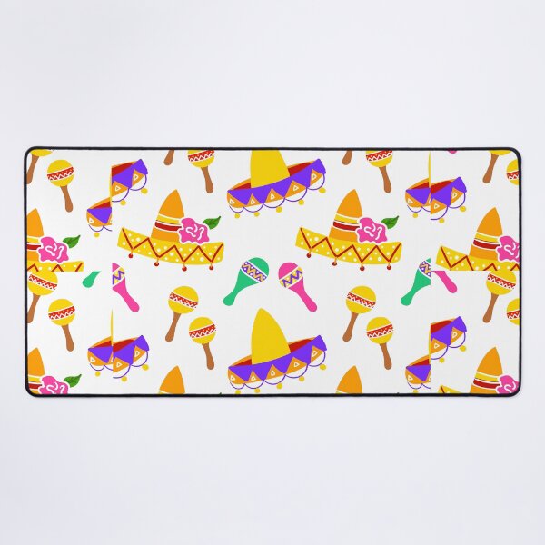 Item preview, Colourful and Funny Mexican Sombrero Pattern designed and sold by tagmoj.