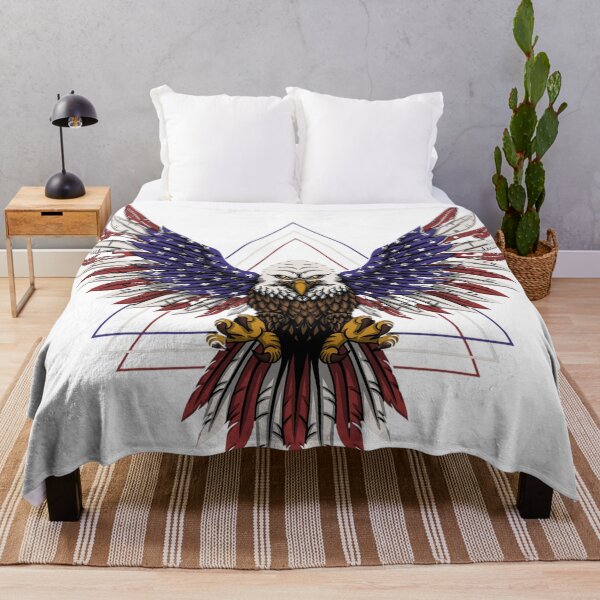 Artikelvorschau, USA Independence day Patriotic Bald Eagle entworfen und verkauft von Beeroclock.