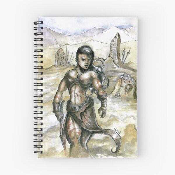 Item preview, Barbarian female designed and sold by BlaszczecArt.