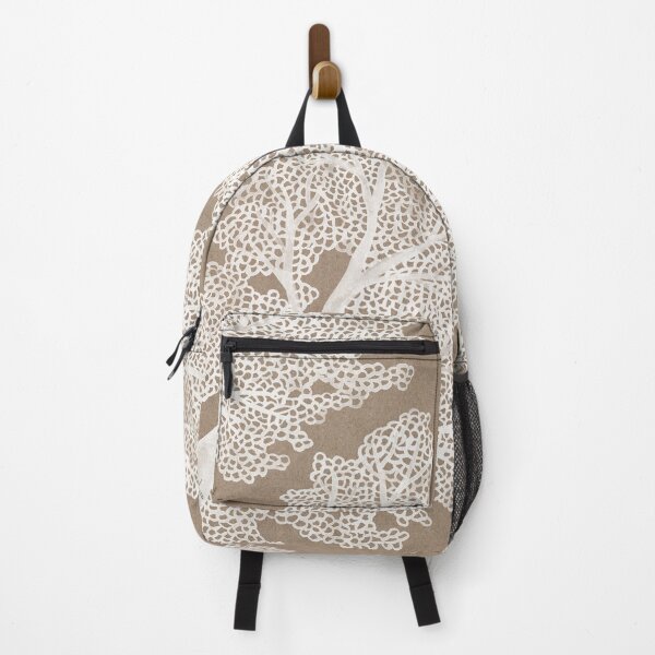 Item preview, Sea Fan Coral – White on Kraft designed and sold by Cat Coquillette.