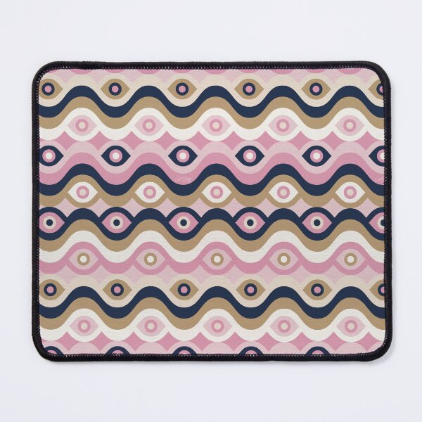 Artikelvorschau, Psychedelic Eye Melt – Blush & Navy entworfen und verkauft von Cat Coquillette.