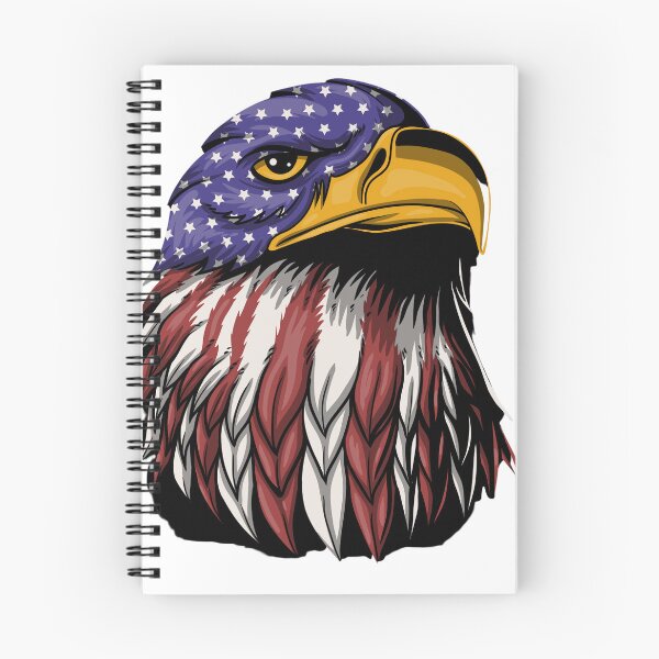 Artikelvorschau, USA Independence day Patriotic Bald Eagle entworfen und verkauft von Beeroclock.