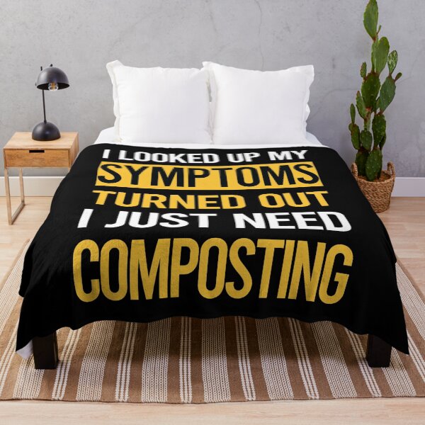 Item preview, Funny My Symptoms Composting Compost Composter designed and sold by kerry8d7dlaurie.