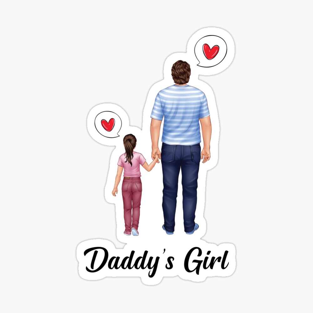 Daddys Little Princess Girl Fathers Day Love