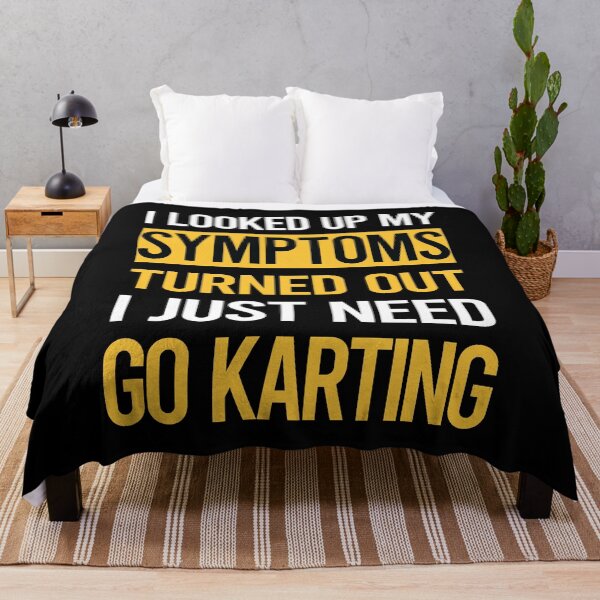 Item preview, Funny My Symptoms Go Karting Kart designed and sold by kerry8d7dlaurie.