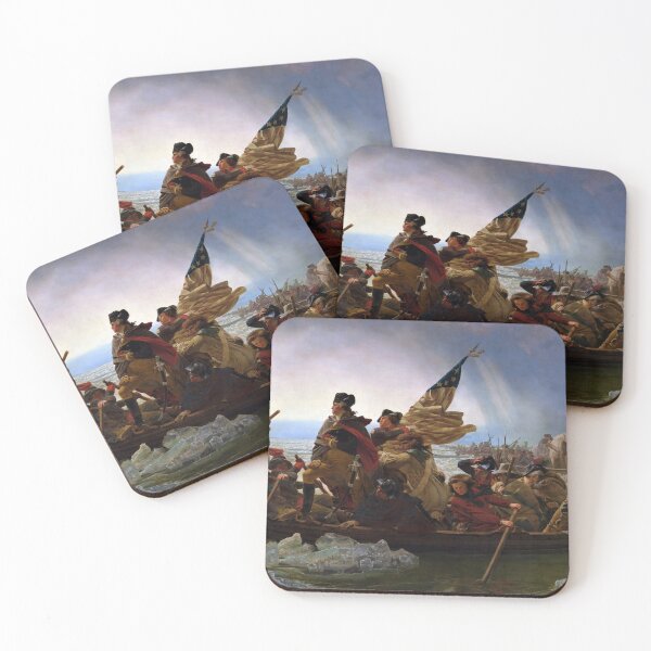 Item preview, Washington Crossing the Delaware - Emanuel Leutze designed and sold by Presly.