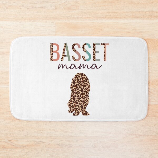Item preview, Basset Mama With Leopard Print For Basset Hound or Dog Mom designed and sold by JokeGysen.