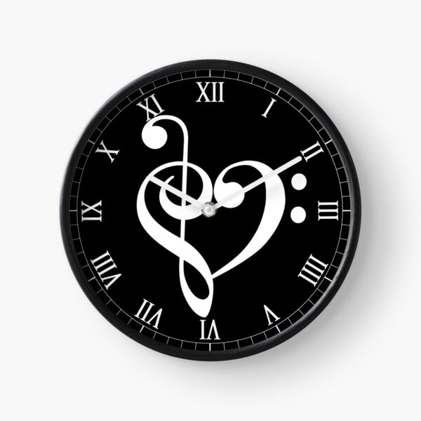 Music notes Clock