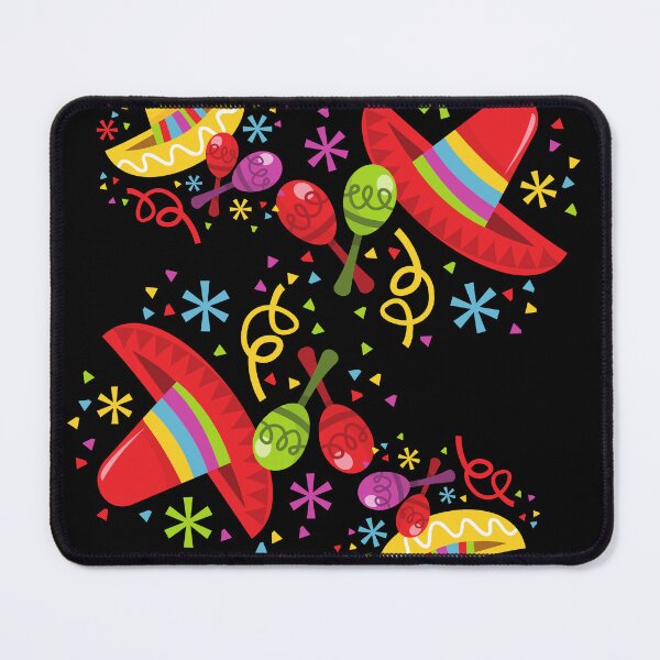 Item preview, Funny Mexican Sombrero Pattern Design designed and sold by tagmoj.