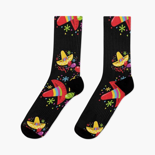 Aperçu de l'œuvre Funny Mexican Sombrero Pattern Design créée et vendue par tagmoj.