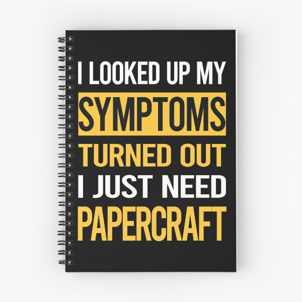 Item preview, Funny My Symptoms Papercraft Paper Craft designed and sold by kerry8d7dlaurie.