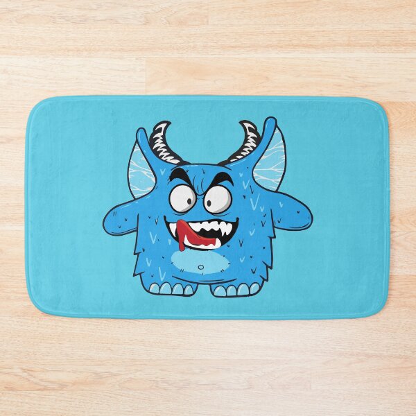 Item preview, blue monster funny tee designed and sold by quickkaart.