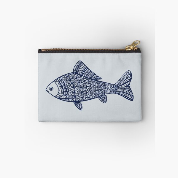 Item preview, Patterned Fish, Grey Background  designed and sold by PatternedWorld.
