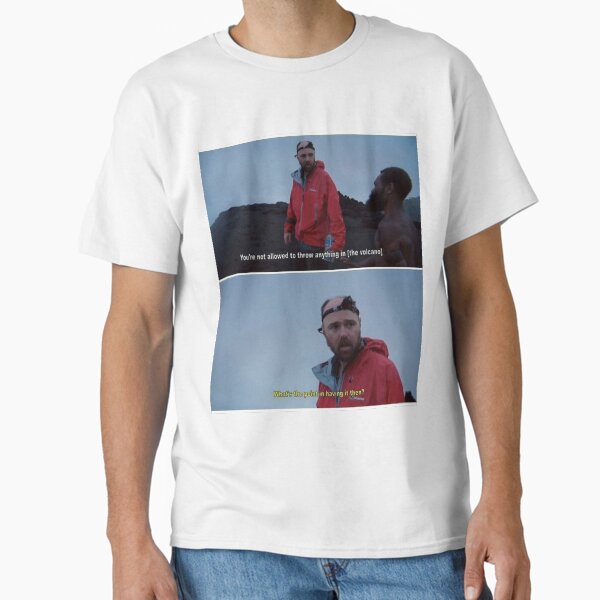 Item preview, No Context Karl Pilkington - Volcanos  designed and sold by amacauleyphotos.