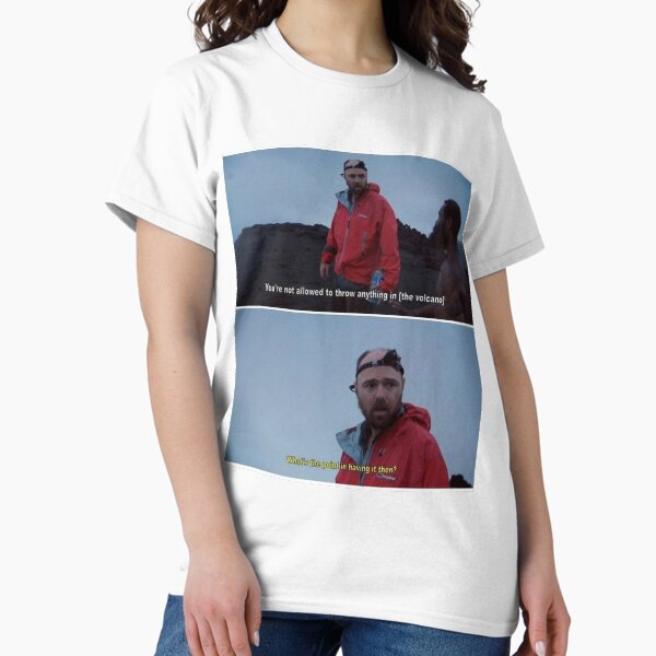 Item preview, No Context Karl Pilkington - Volcanos  designed and sold by amacauleyphotos.