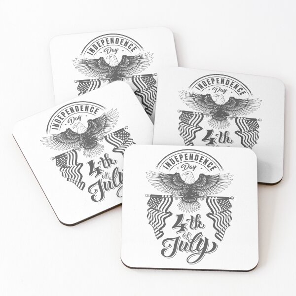 Item preview, 4th Of July USA Independence day Patriotic Bald Eagle designed and sold by Beeroclock.