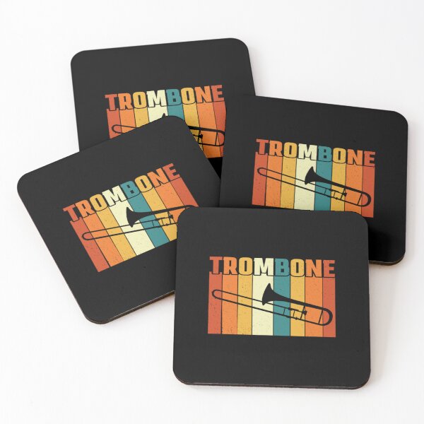 Item preview, Retro Vintage Trombone Marching Band Gift Idea designed and sold by MaiLites.