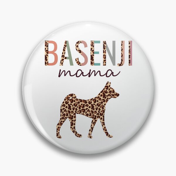 Item preview, Basenji Mama With Leopard Print For Basenji Dog Mom designed and sold by JokeGysen.
