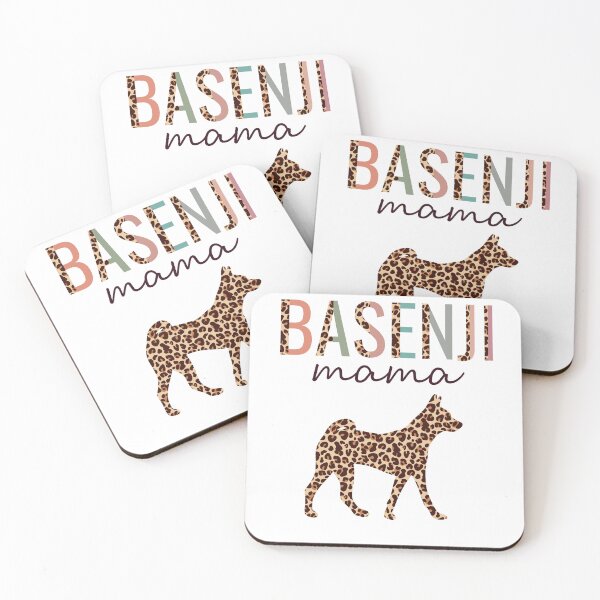 Item preview, Basenji Mama With Leopard Print For Basenji Dog Mom designed and sold by JokeGysen.