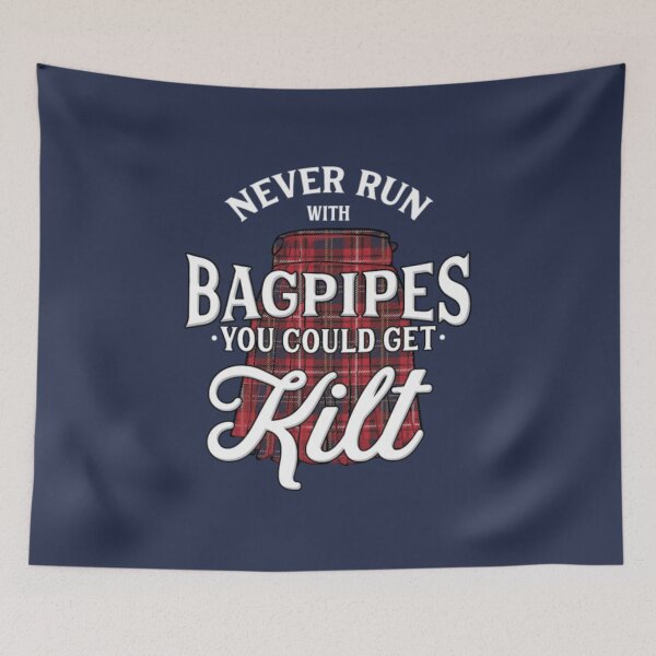 Item preview, Scottish Scotsman Kilt Skirt Pipe Musician Band designed and sold by MaiLites.