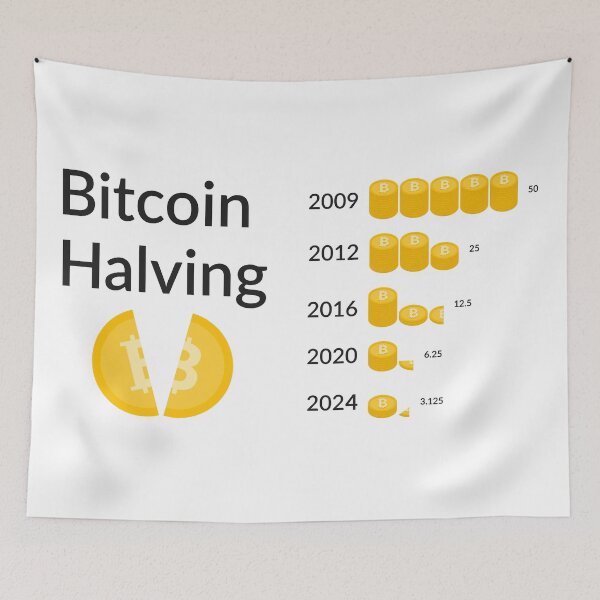 Item preview, Bitcoin Halving  designed and sold by cryptfashion.
