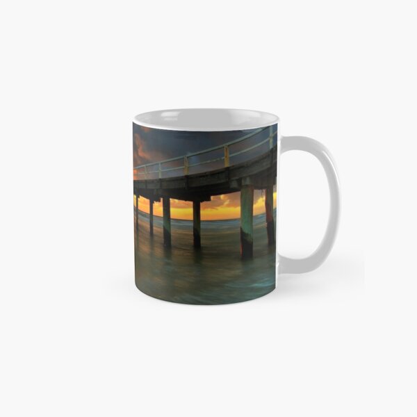 Seaford Pier Sunset Classic Mug