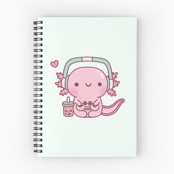 Item preview, Cute Axolotl Playing Video Games Gamer Funny designed and sold by rustydoodle.