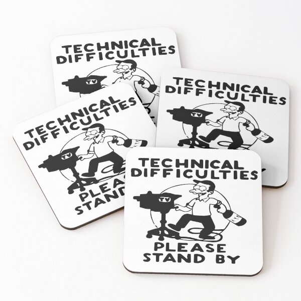 Item preview, Technical difficulties - Simpson  designed and sold by Free-Cat.