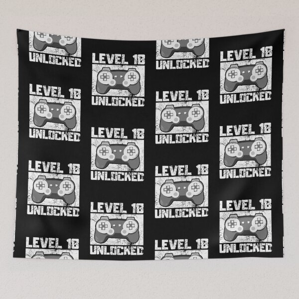 Item preview, Level 18 Unlocked designed and sold by FNStuff.
