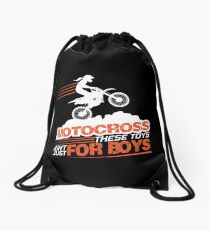 Motocross These Toys Ain't Just For Boys Drawstring Bag