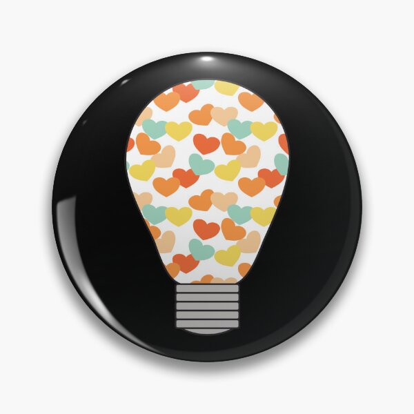 Item preview, Light bulb with sweet hearts designed and sold by Tanya Mihe.