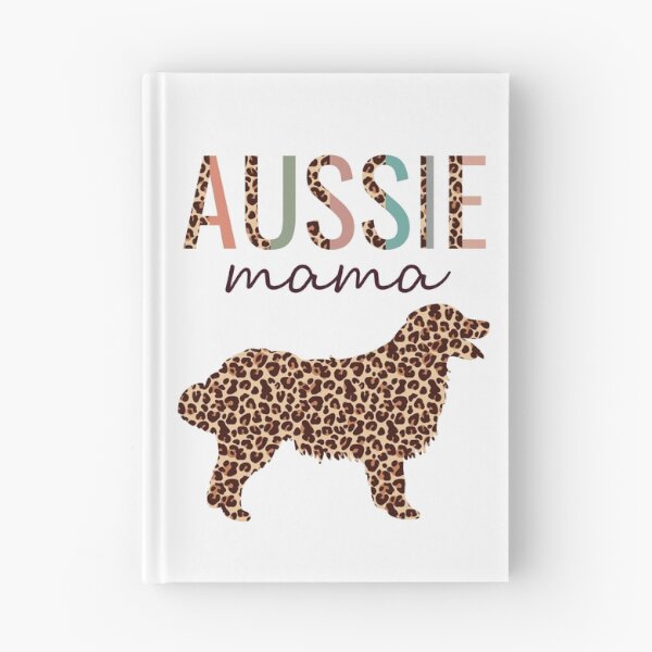 Artikelvorschau, Aussie Mama With Leopard Print Australian Shepherd Dog Mom entworfen und verkauft von JokeGysen.