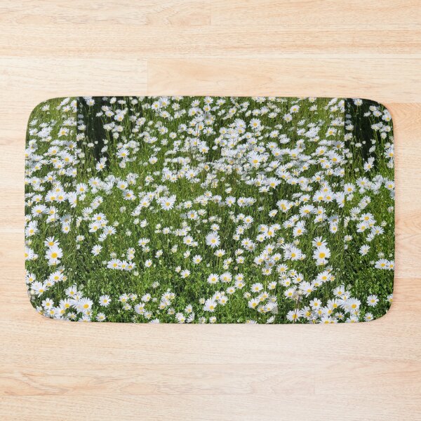 Item preview, White Daisies on a Green Lawn designed and sold by KALEIDOSCOPE UK.